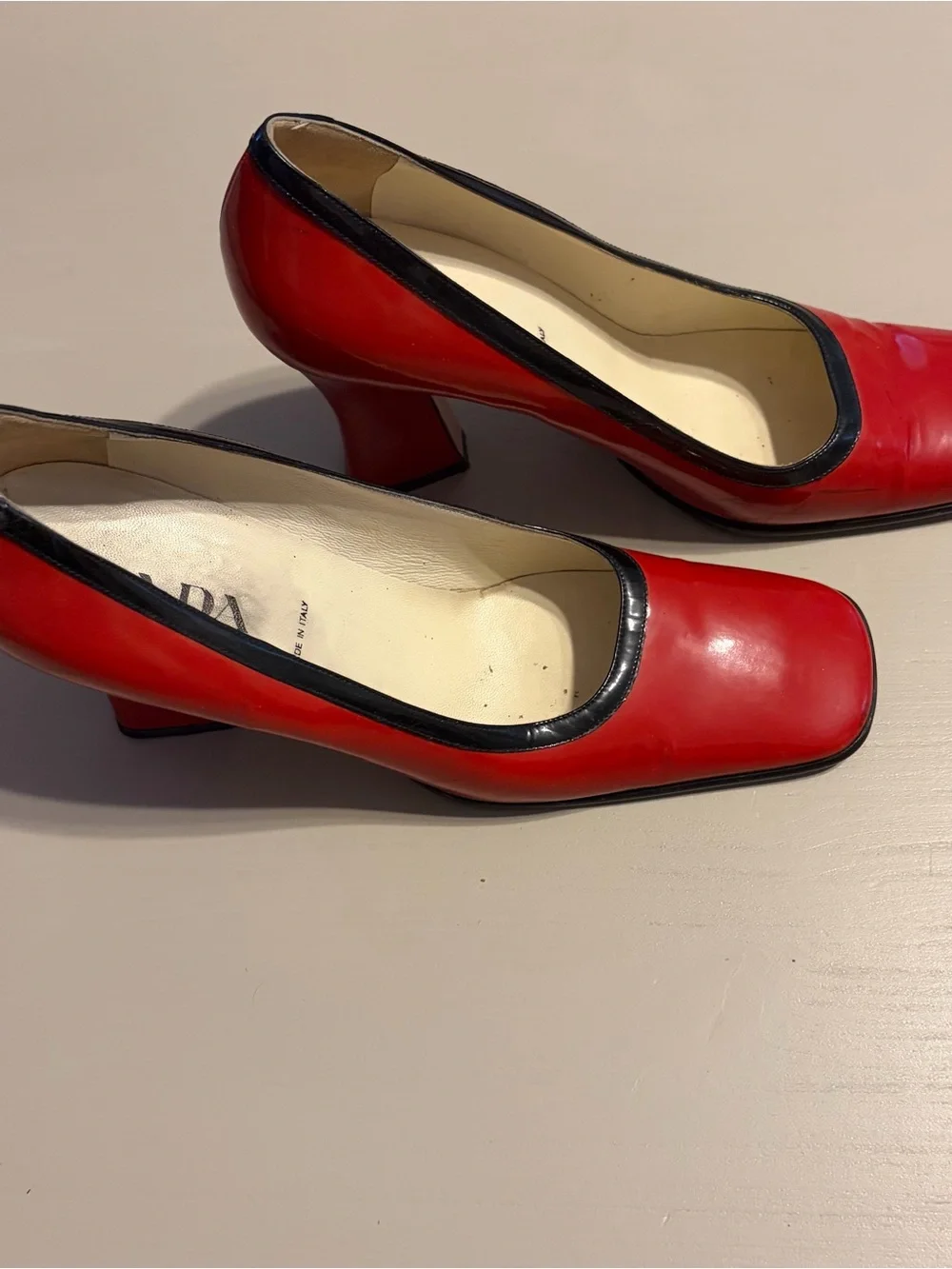 Prada classic pumps